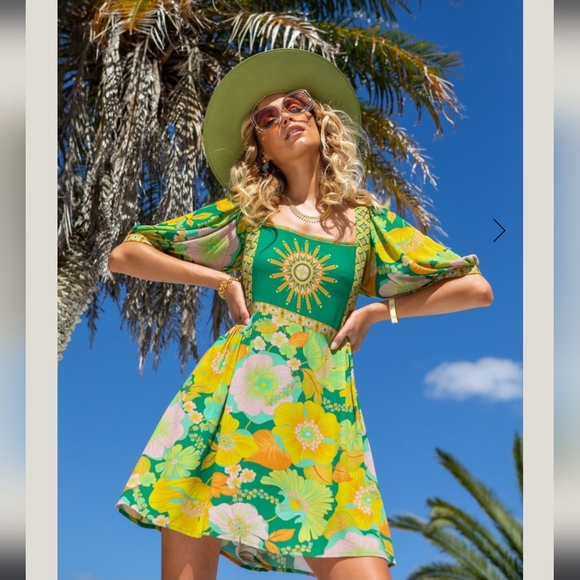 Nine Lives Bazaar Dresses & Skirts - Nine Lives Bazaar Daisy Mini Dress